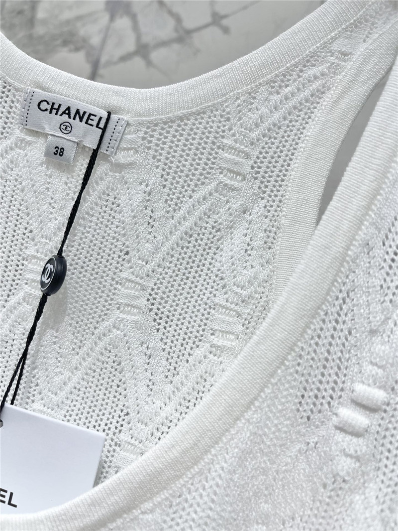 Ch**el new knitted vest replica d&g clothing