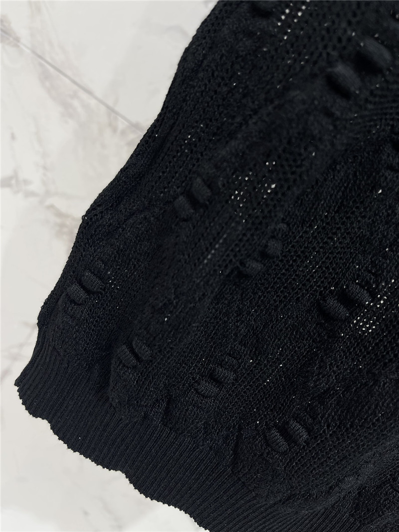 Ch**el new knitted vest replica d&g clothing