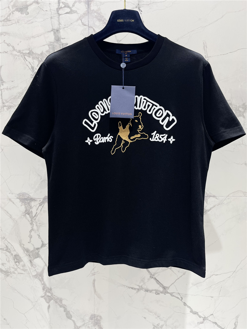 l0vis Vvtt0n lv round neck t-shirt replicas clothes