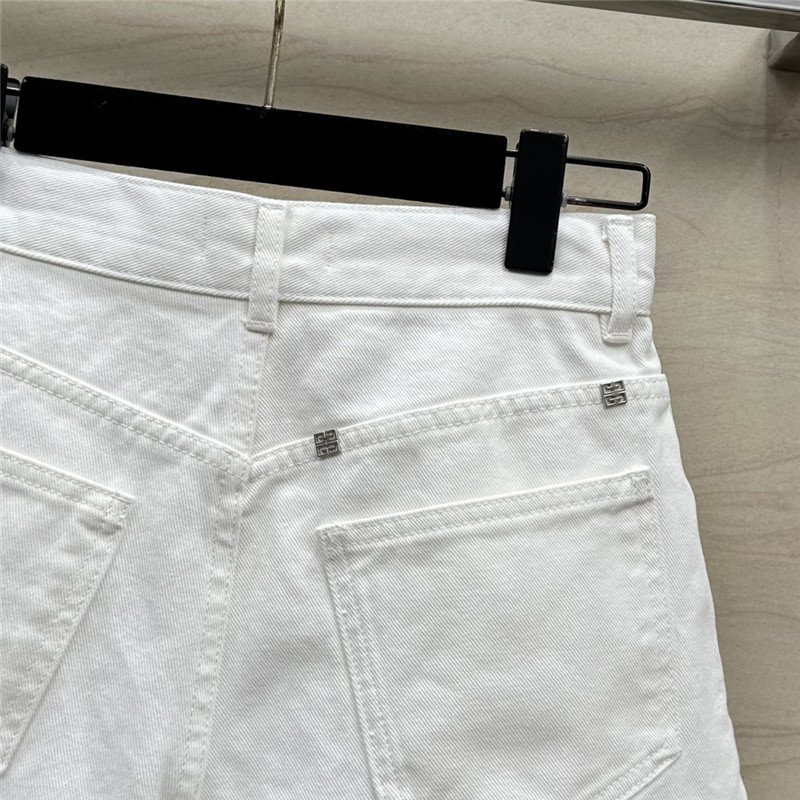 Givenchy denim shorts replica designer clothes