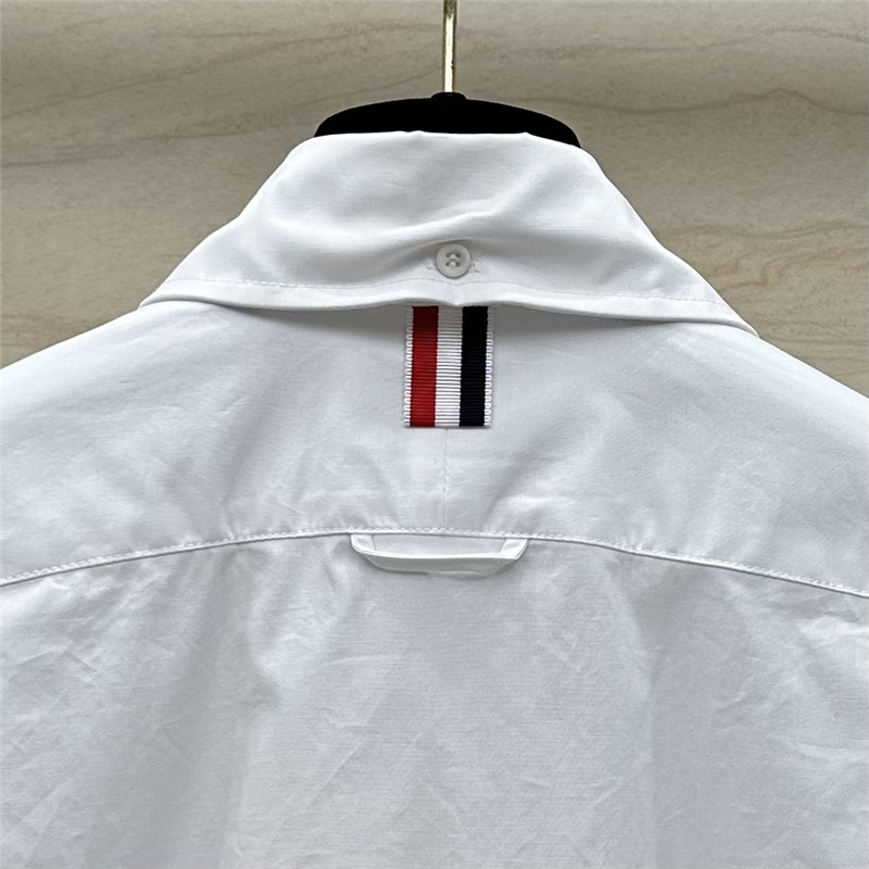 THOM BROWNE preppy short shirt replica clothes