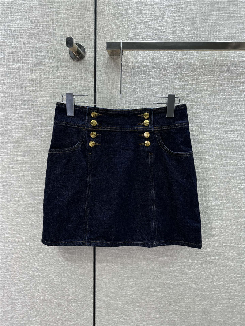Ce1i*e high waist denim skirt replica d&g clothing