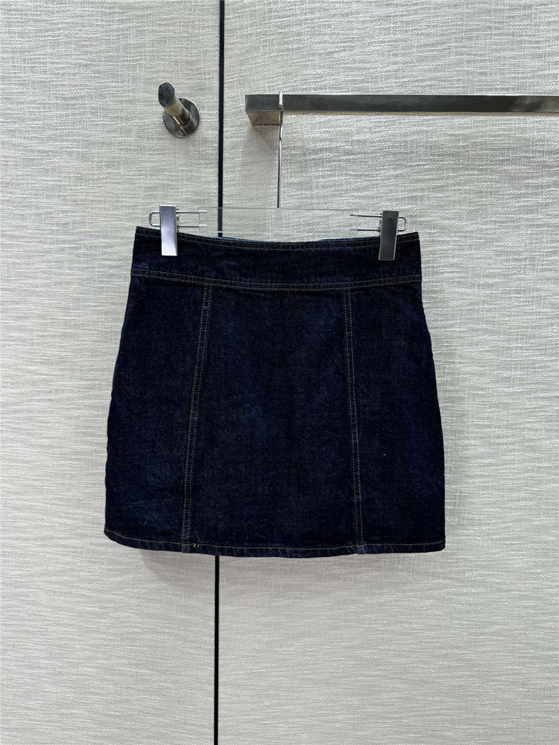 Ce1i*e high waist denim skirt replica d&g clothing