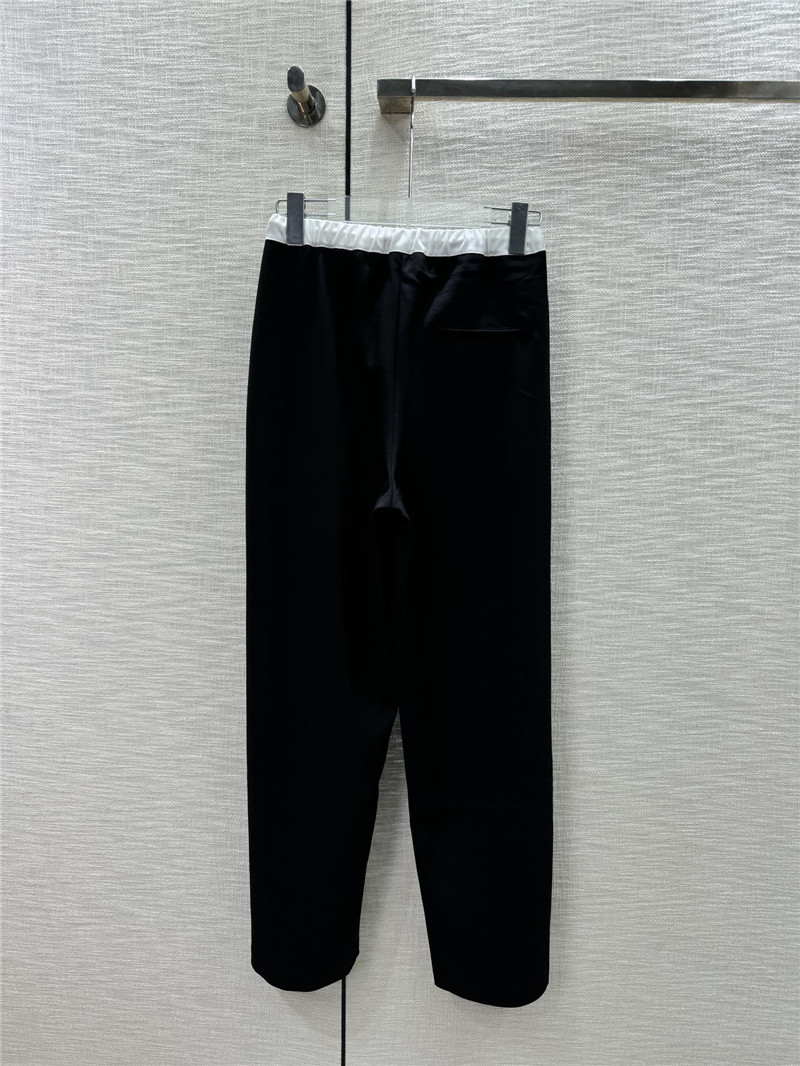 Ce1i*e arc de triomphe logo straight trousers replica clothes