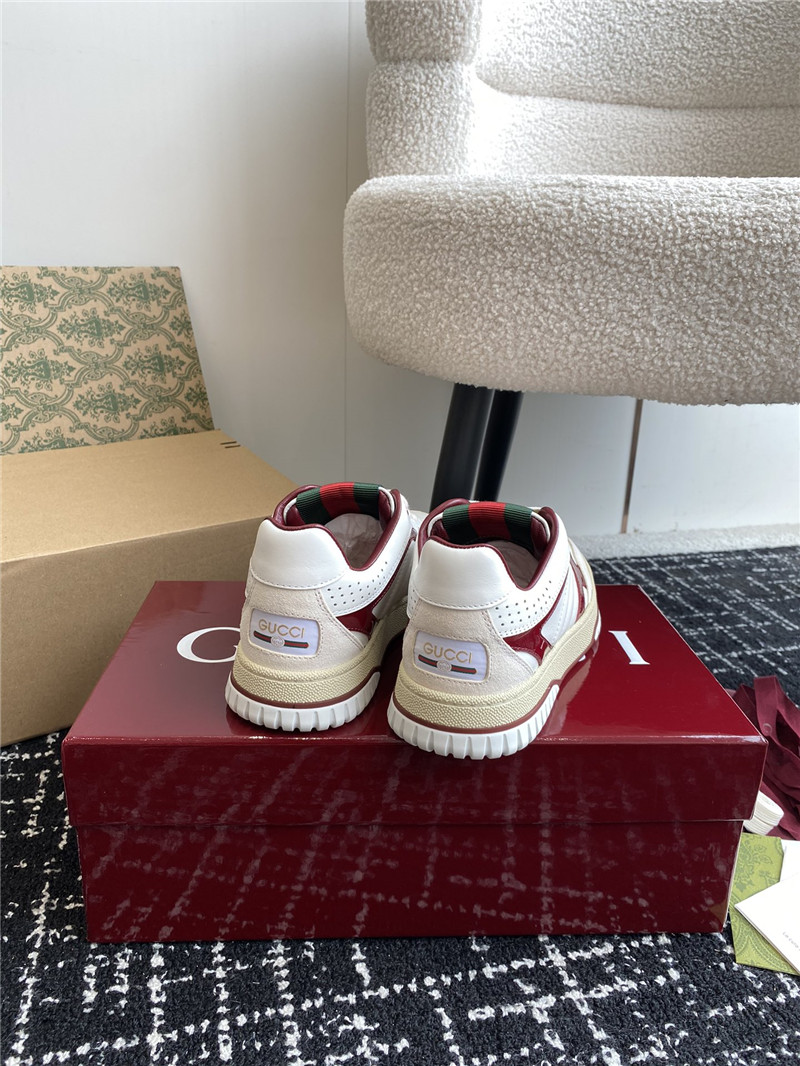 Gvc*1 red lace-up sneakers for ladies
