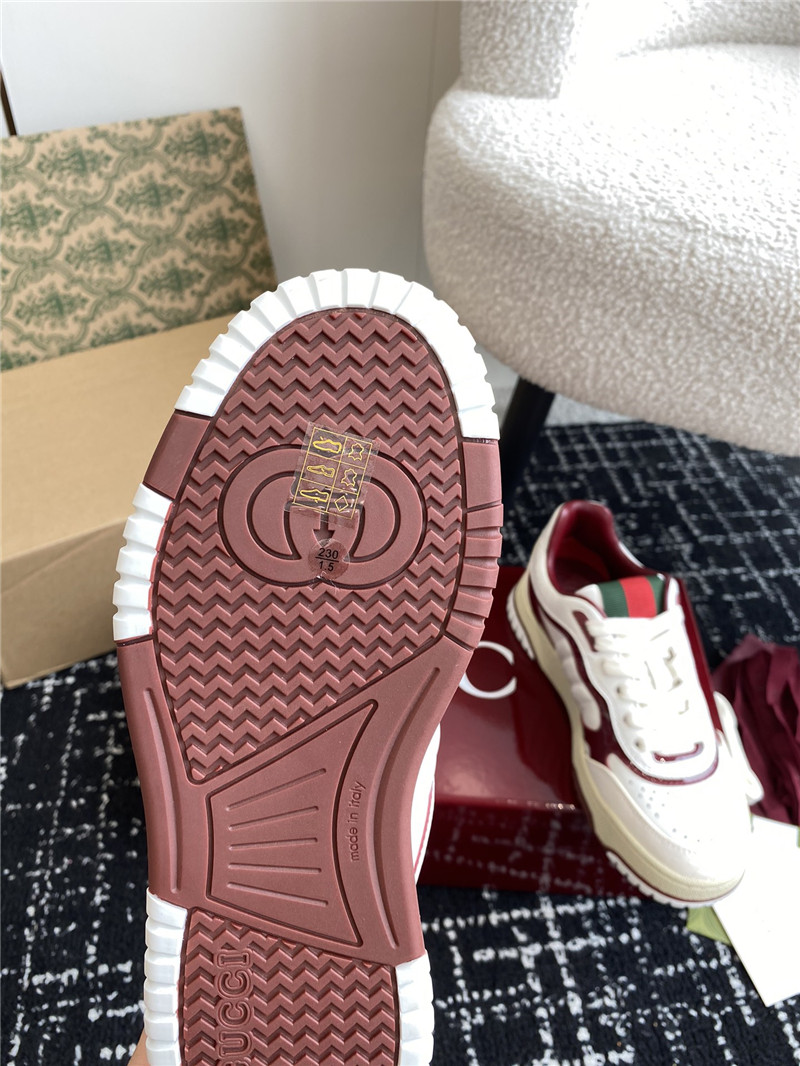 Gvc*1 red lace-up sneakers for ladies
