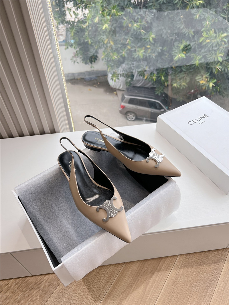 Ce1i*e alma triomphe slingback flat in beige