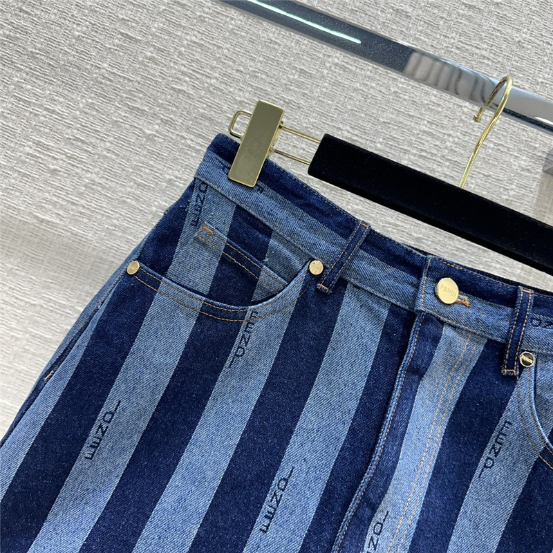 F**di denim shorts replica d&g clothing