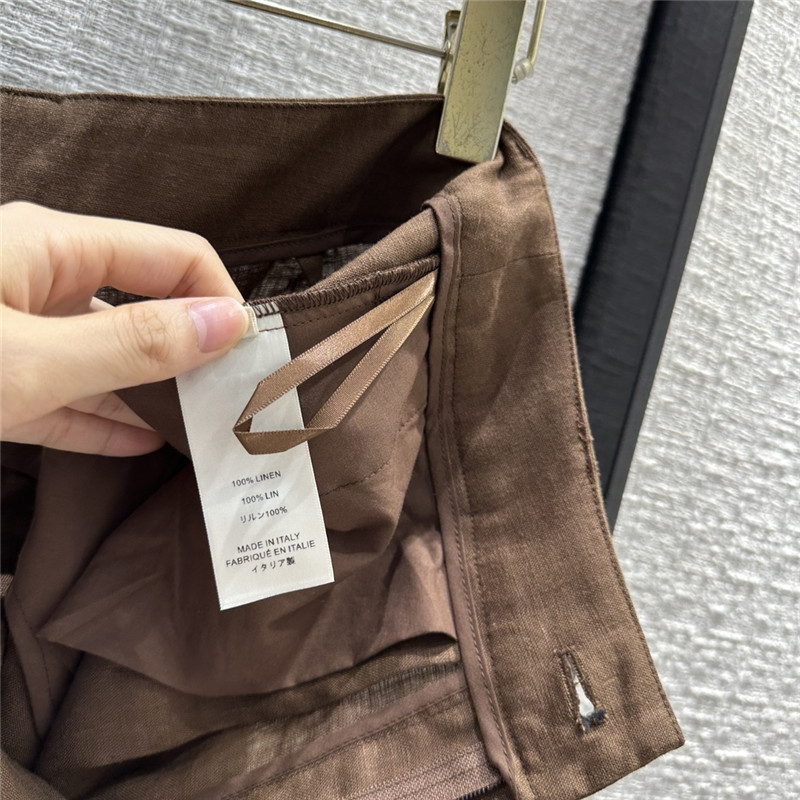 The R0w pleated straight pants replica clothing sites