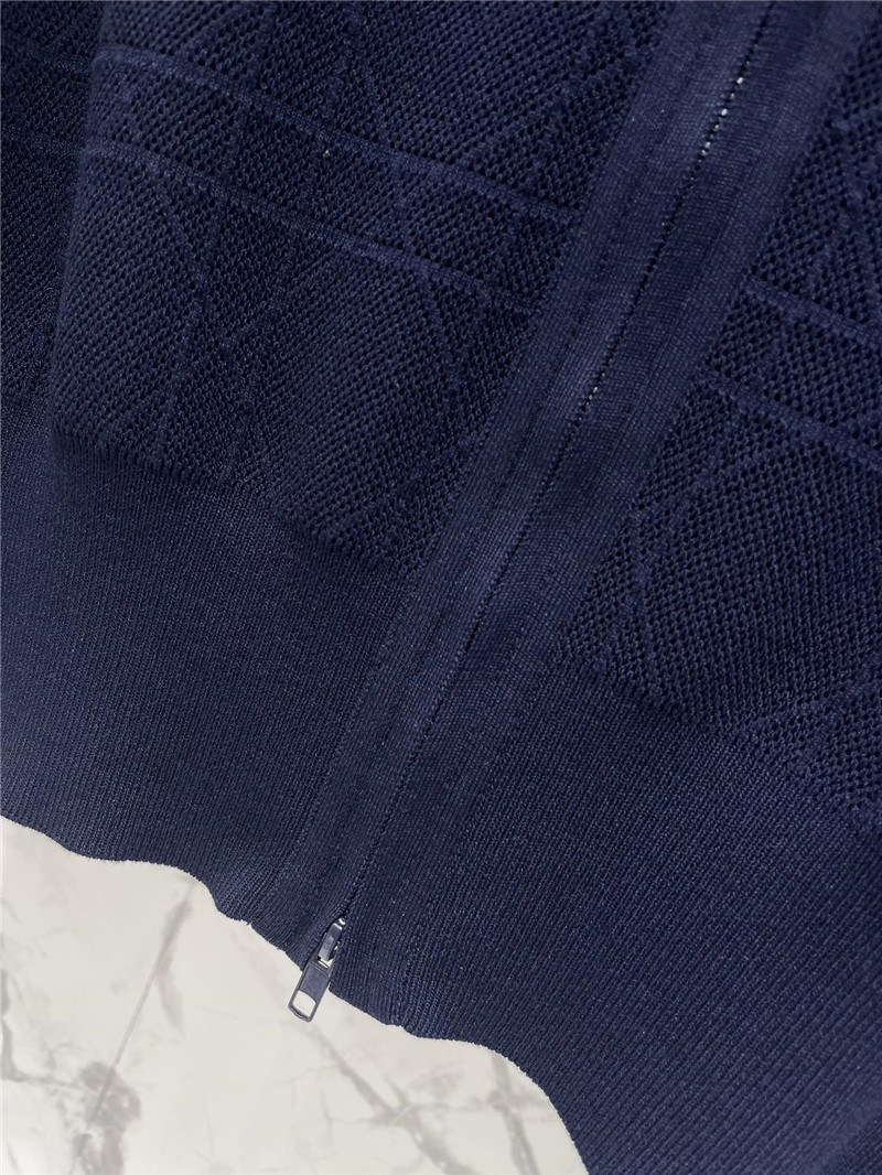 d10r new knitted D1am0nd pattern suit replicas clothes