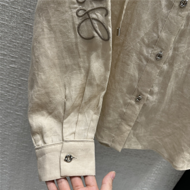L0ew* shirt-style light jacket replica clothes