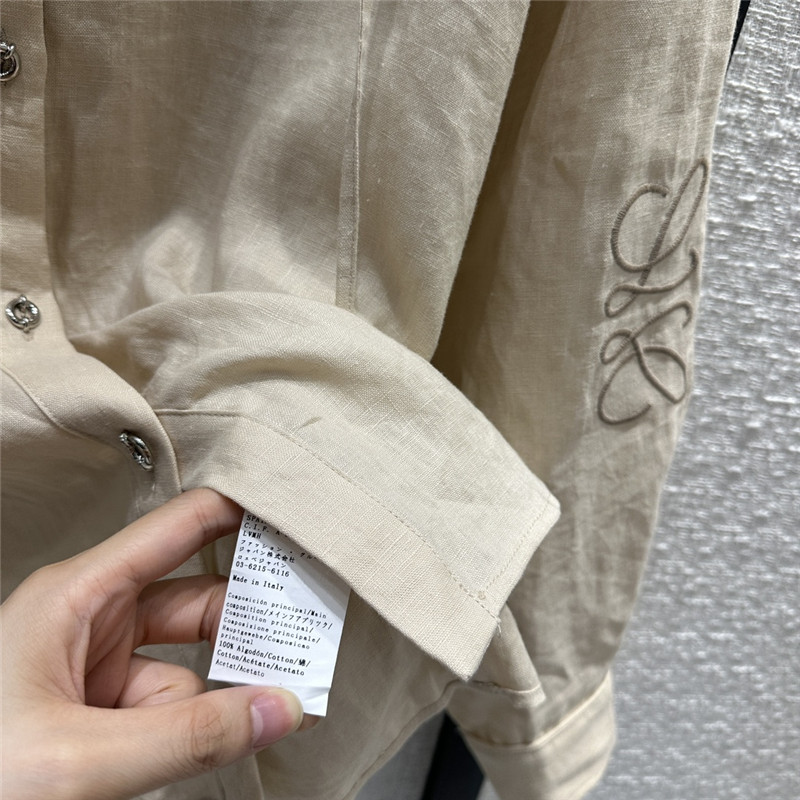 L0ew* shirt-style light jacket replica clothes