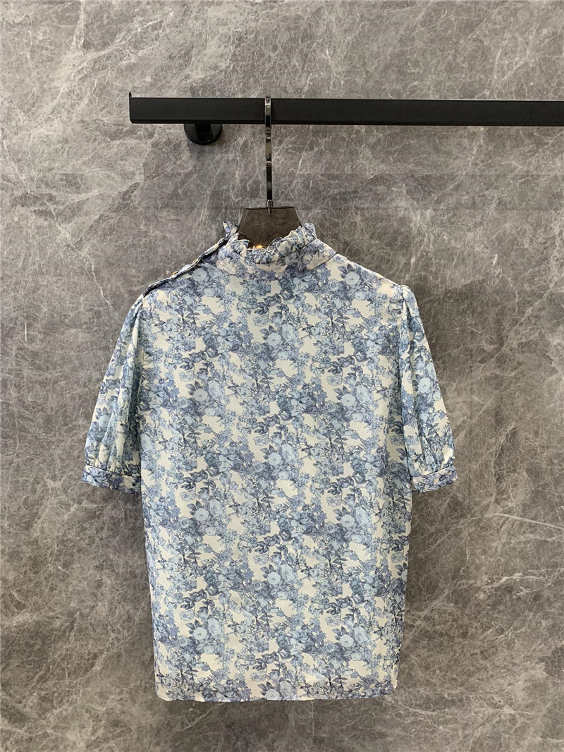 Ce1i*e silk floral shirt replica designer clothes