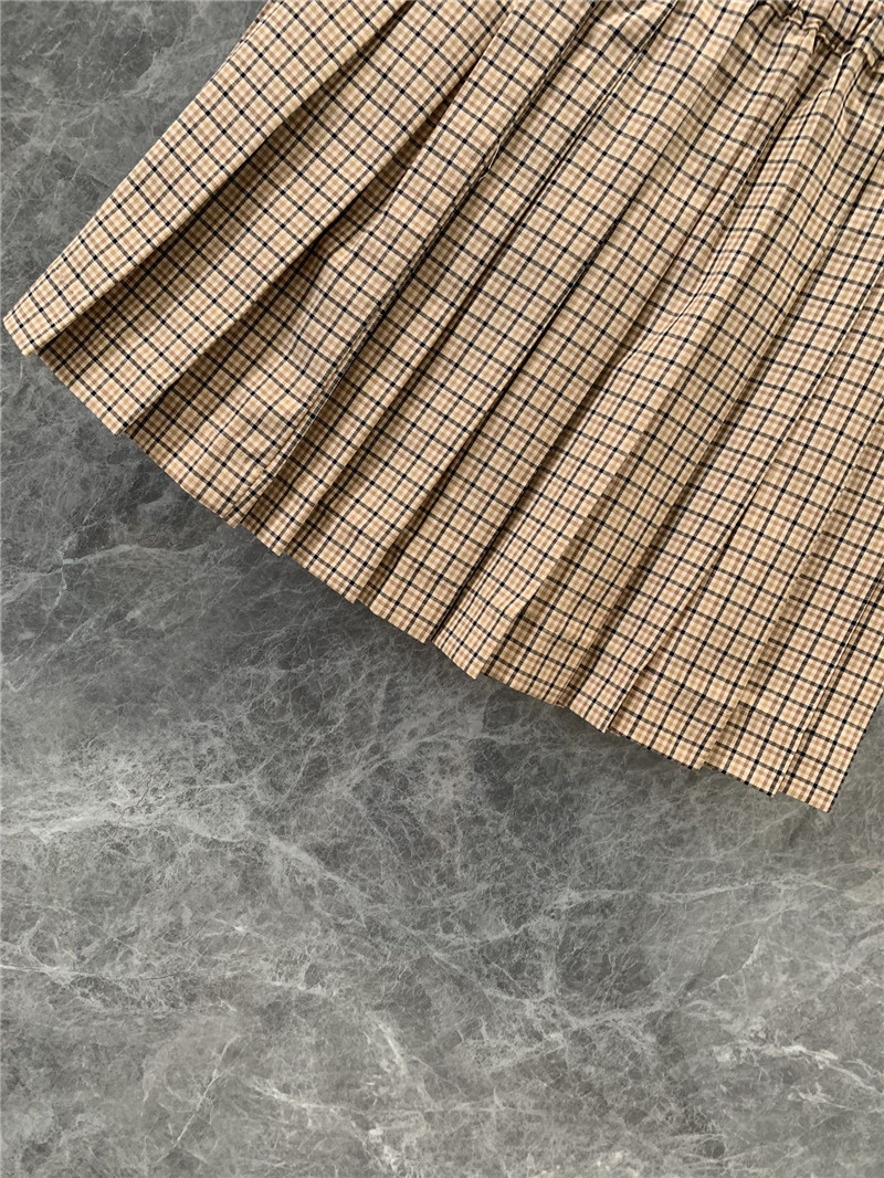 M1um1u plaid pleated skirt replica d&g clothing
