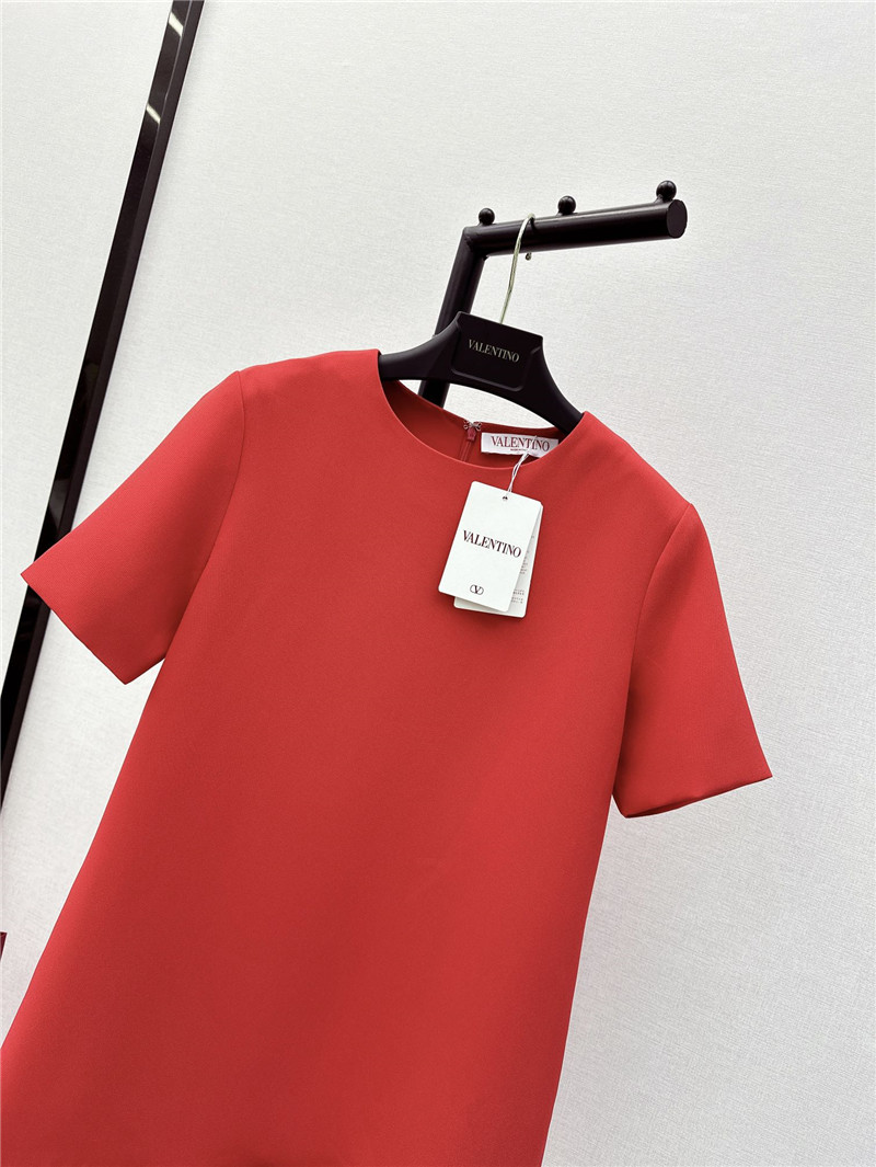Va1e*ntin0 ruffled fishtail dress replica d&g clothing