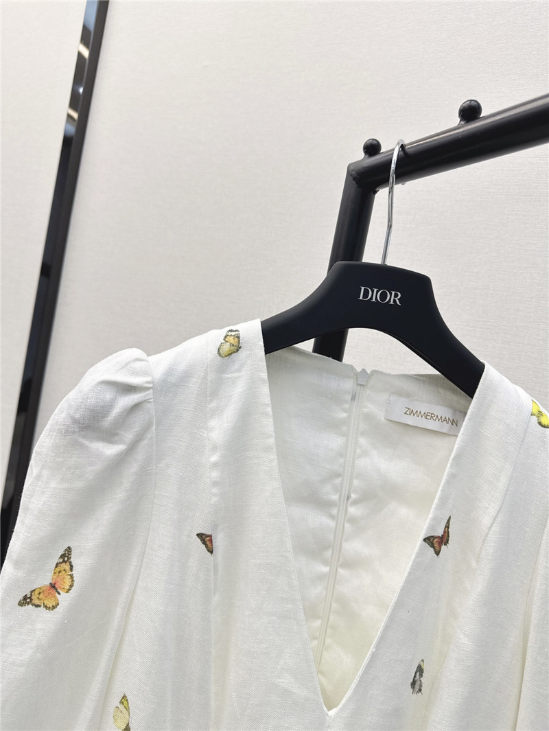 zimm linen print dress replica d&g clothing