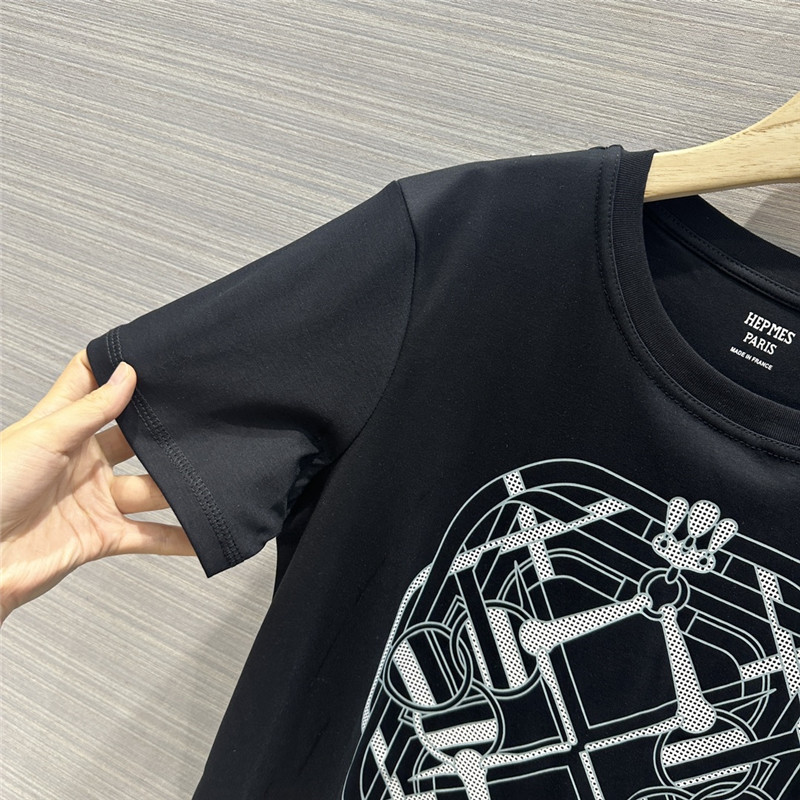 H**me5 crew neck printed graphic t-shirt replica d&g clothing