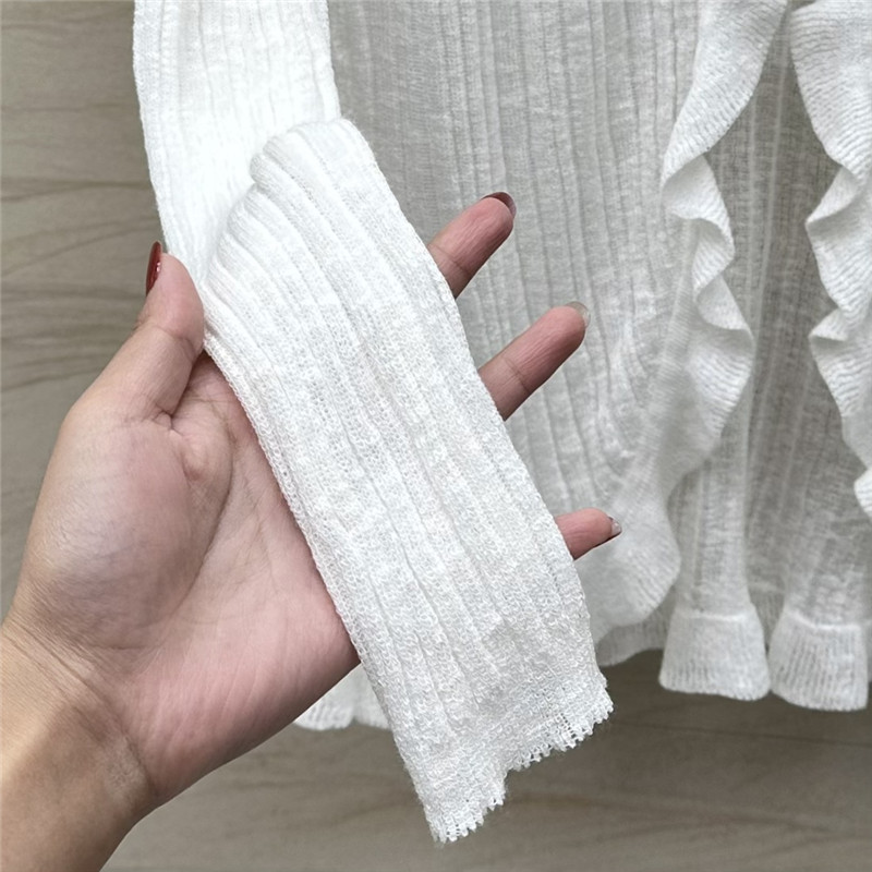 Ch**el knitted cardigan + vest set replica clothes