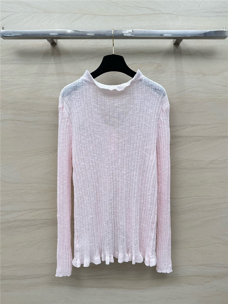 Ch**el knitted cardigan + vest set replica clothes