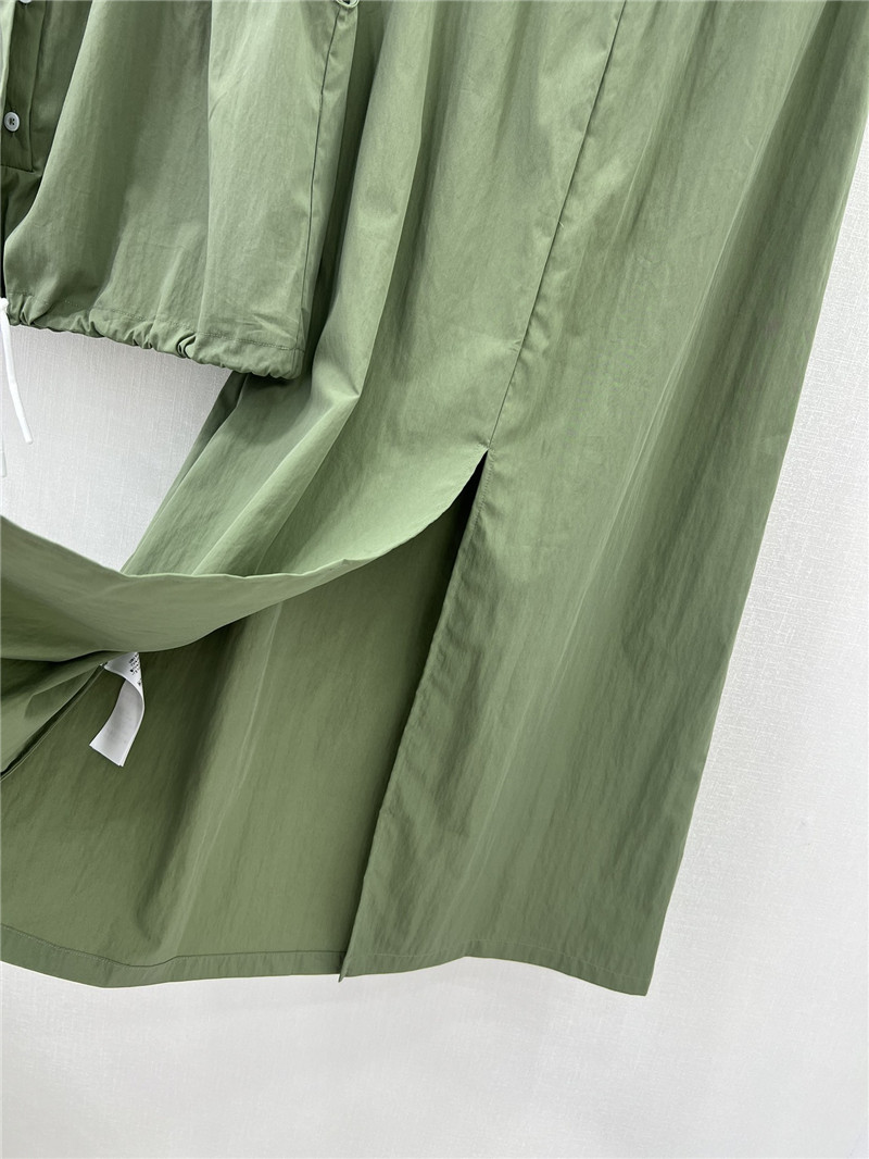 The R0w short vest + straight long skirt replica clothes