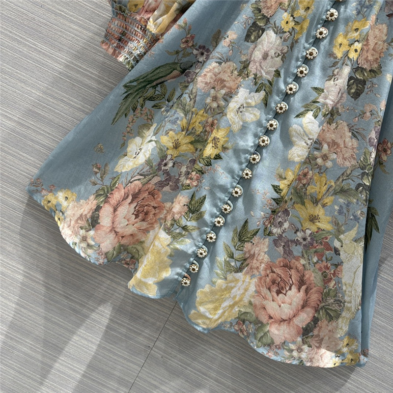 zimm high-end silk and linen shirt replica d&g clothing