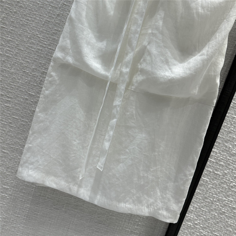 The R0w midi skirt replica designer clothes