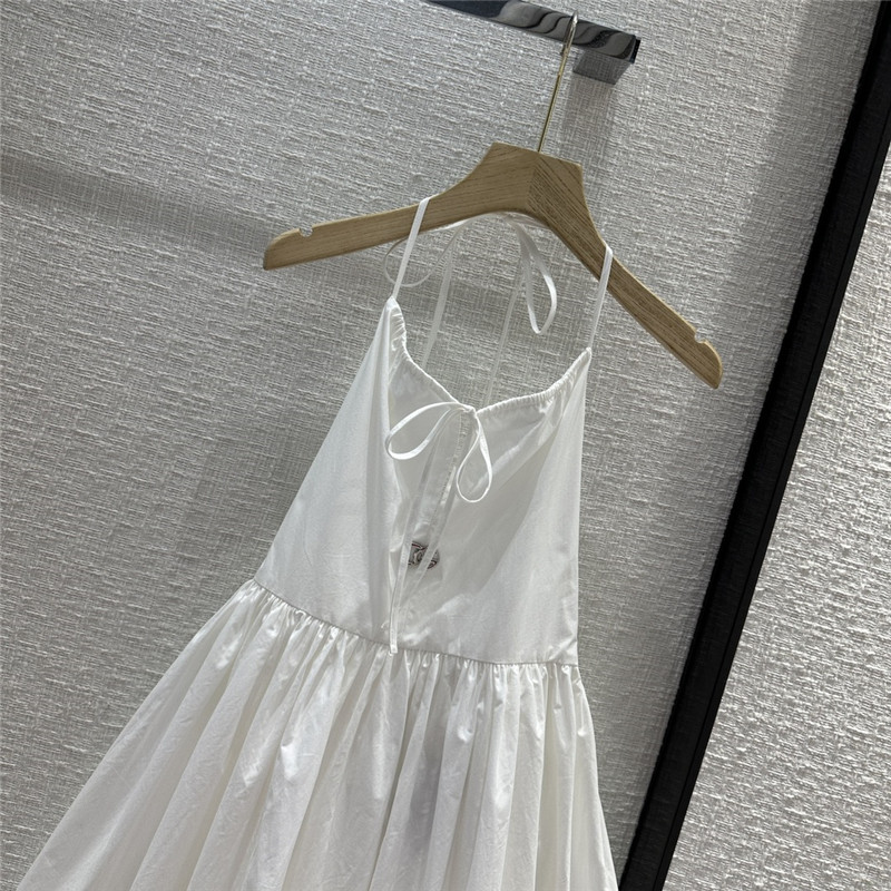 Dolce & Gabbana d&g backless white dress replica clothing