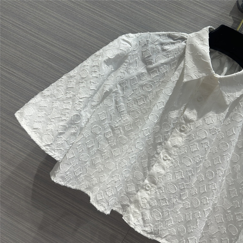 l0vis Vvtt0n lv jacquard shirt replica clothing sites