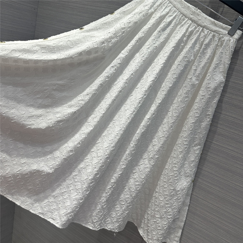 l0vis Vvtt0n lv jacquard long skirt replica clothing
