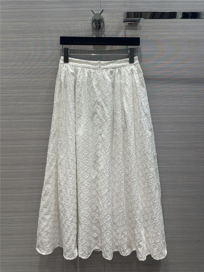 l0vis Vvtt0n lv jacquard long skirt replica clothing