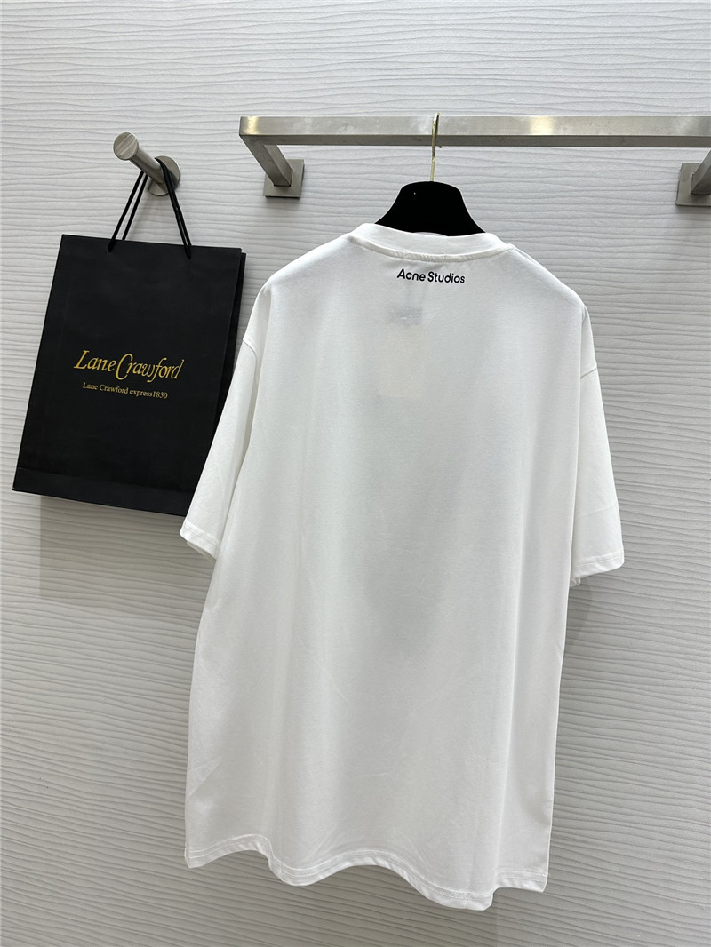acne studios heart graffiti t-shirt replica clothing