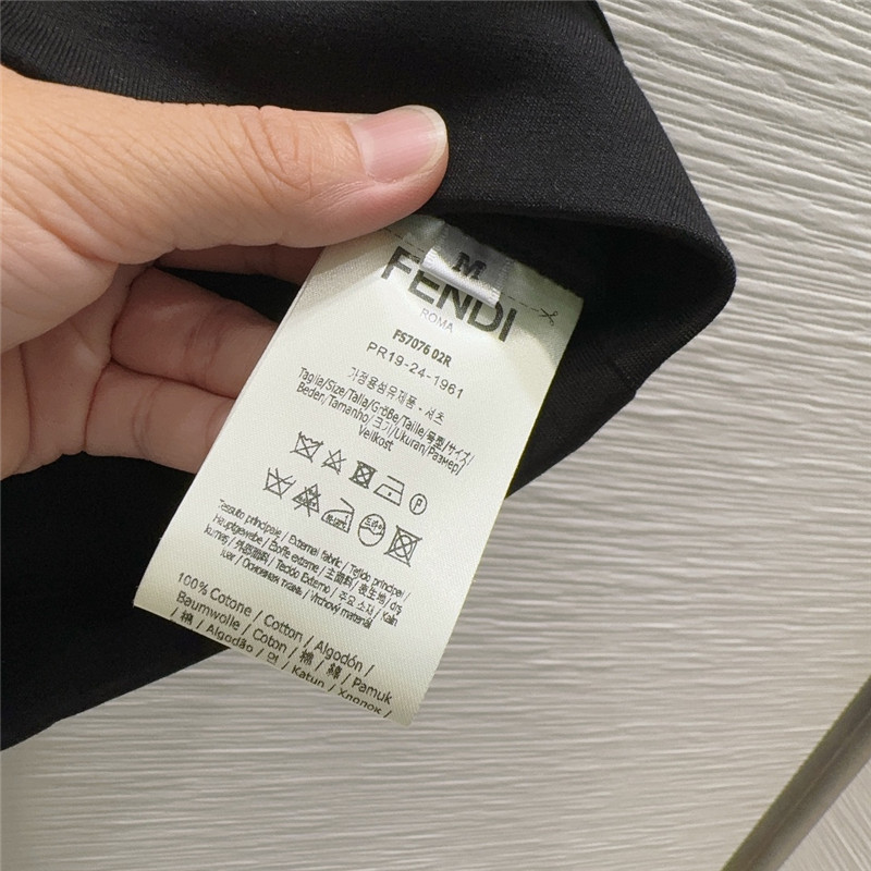 F**di hooded sweatshirt + sports shorts set replicas clothes