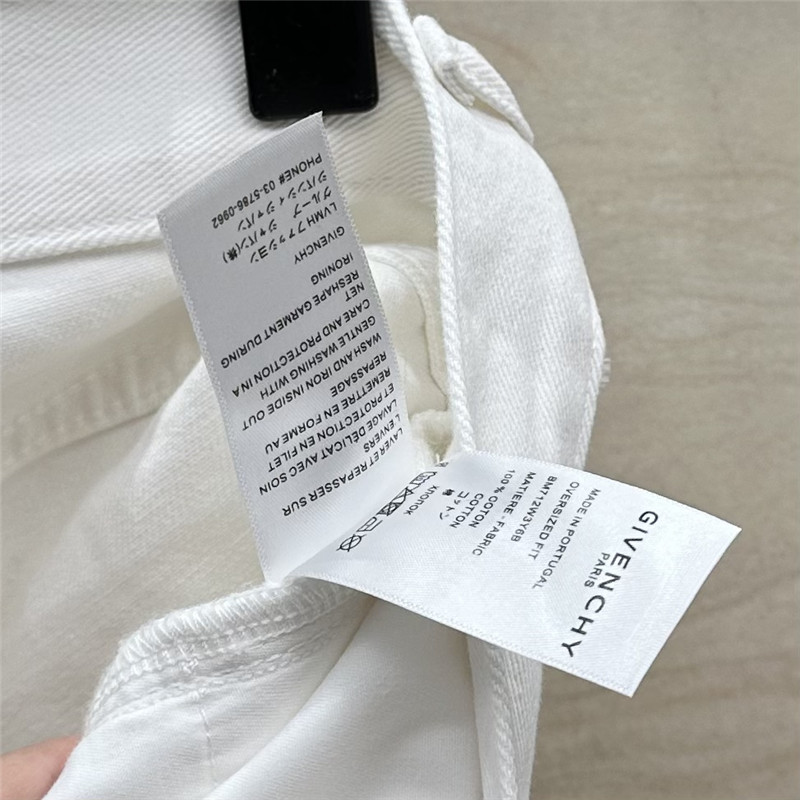 Givenchy denim shorts cheap replica designer clothes