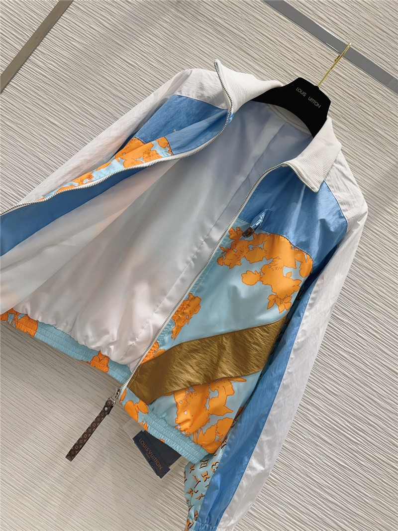 l0vis Vvtt0n lv color matching ankle sports jacket replica designer clothes