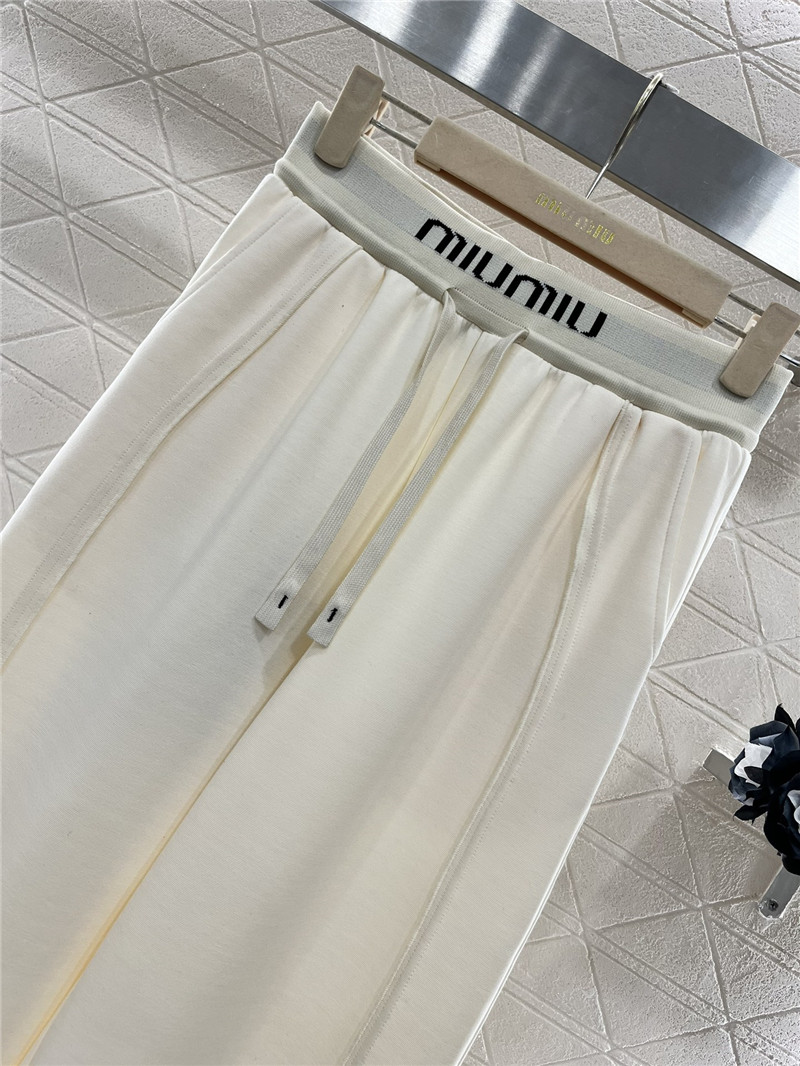 M1um1u webbing casual trousers replica clothing sites