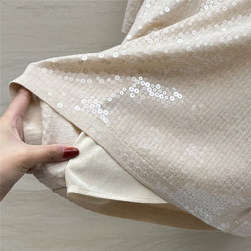 BC sequined silk wool top replica clothing sites