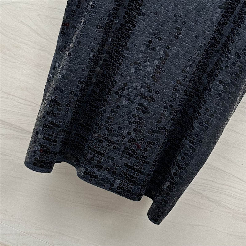 BC Black Sequin Tank Top