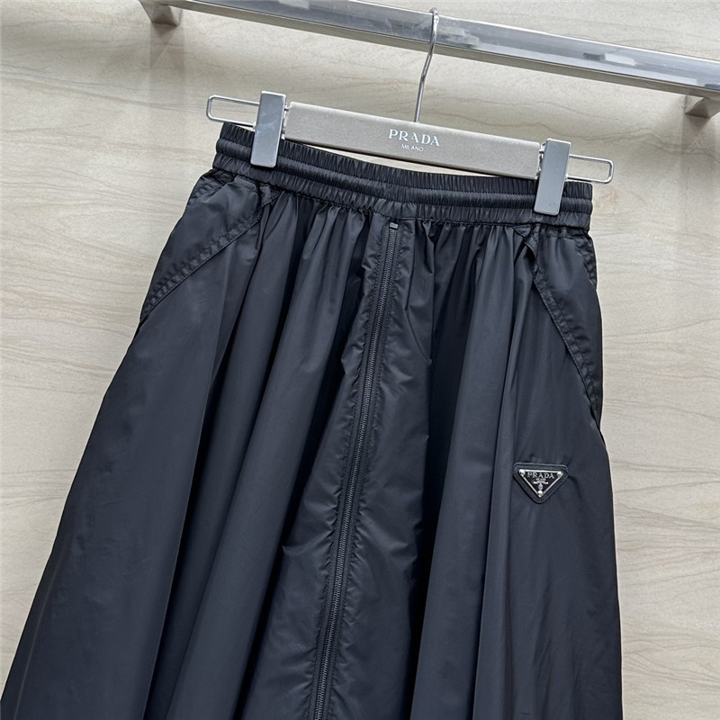 Pra*a minimalist long skirt replica designer clothes