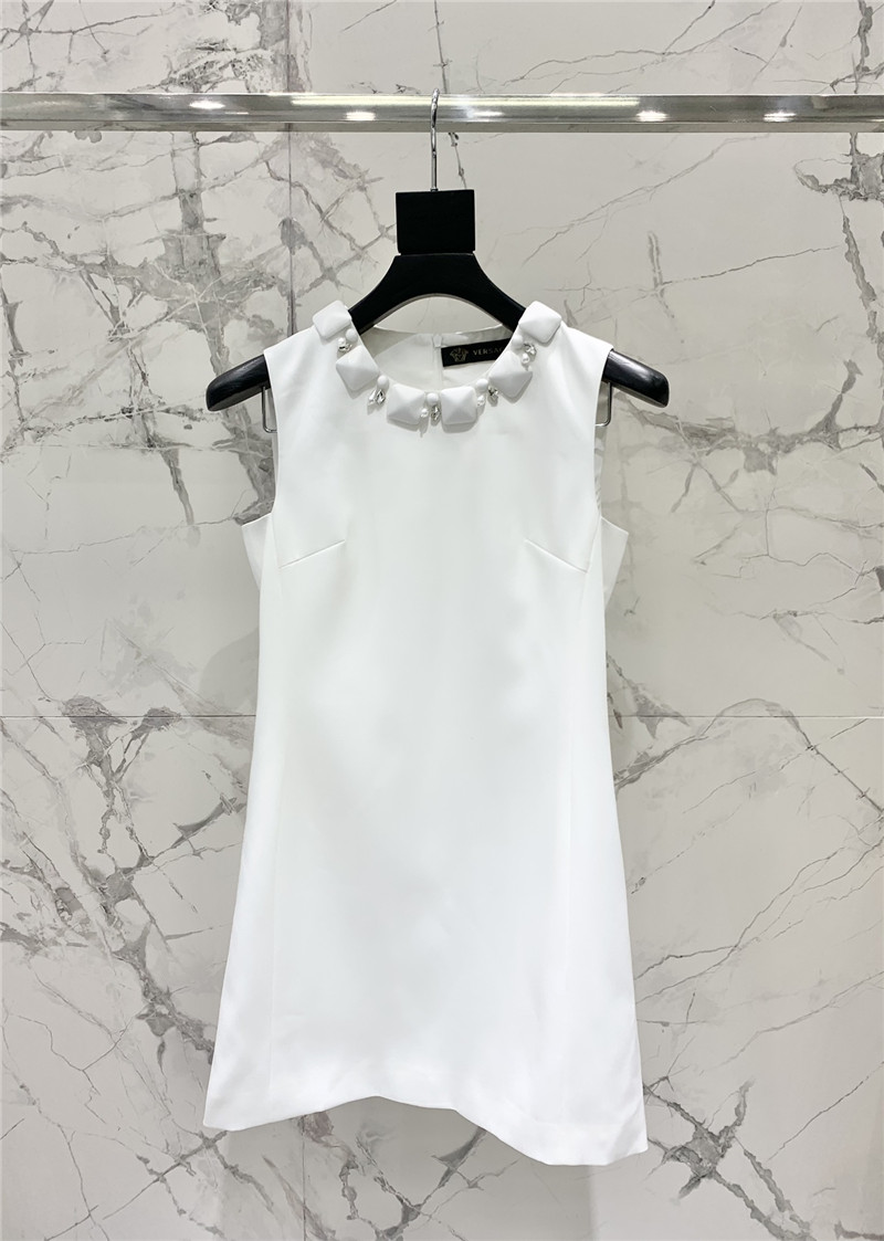 versace D1am0nd collar dress replica designer clothes
