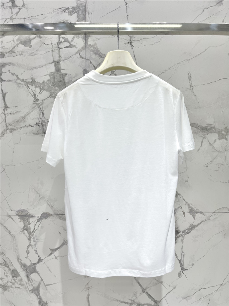 L0ew* new tencel round neck short sleeve replica designer clothes