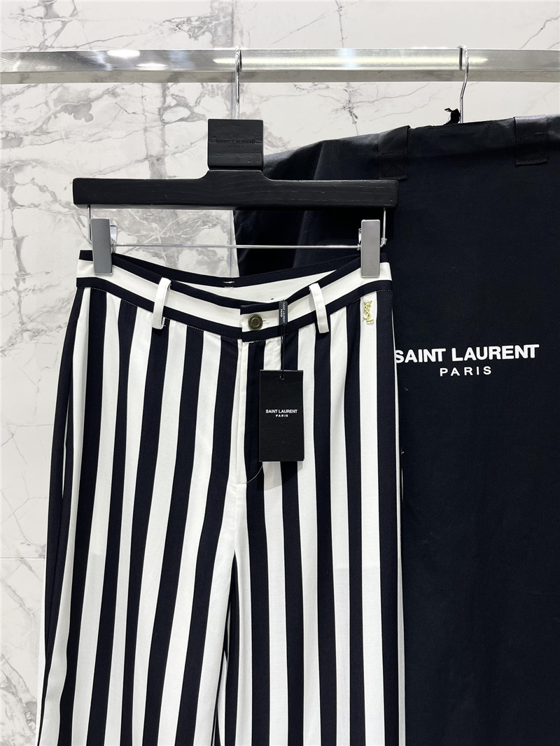 Y51 popular striped pants replica designer clothes