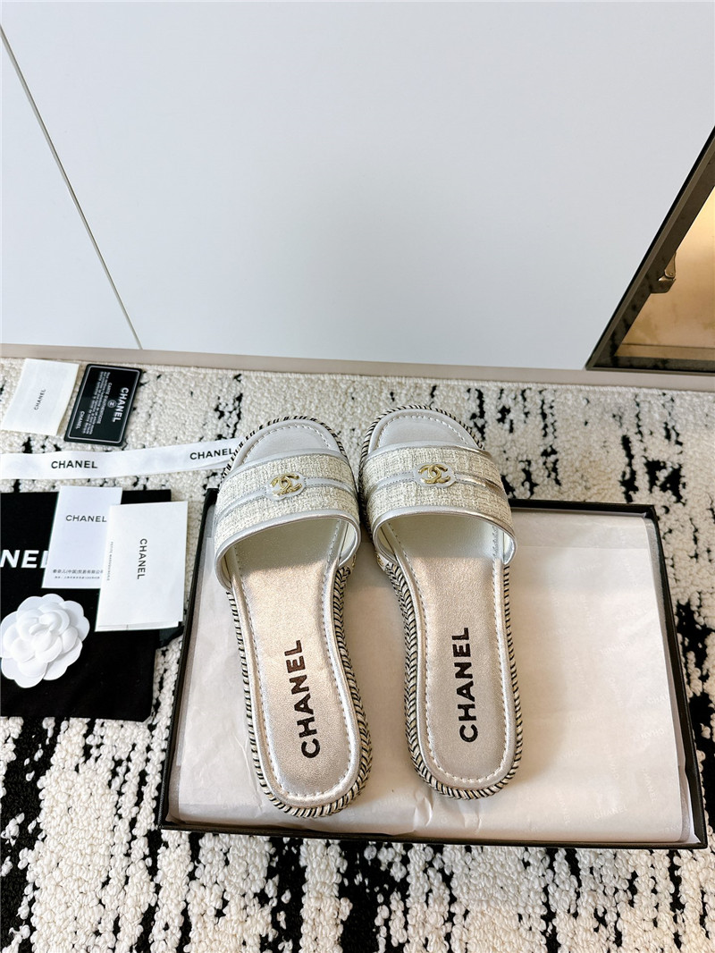 ch**el velcro lazy slippers Marg*e1a replica shoes