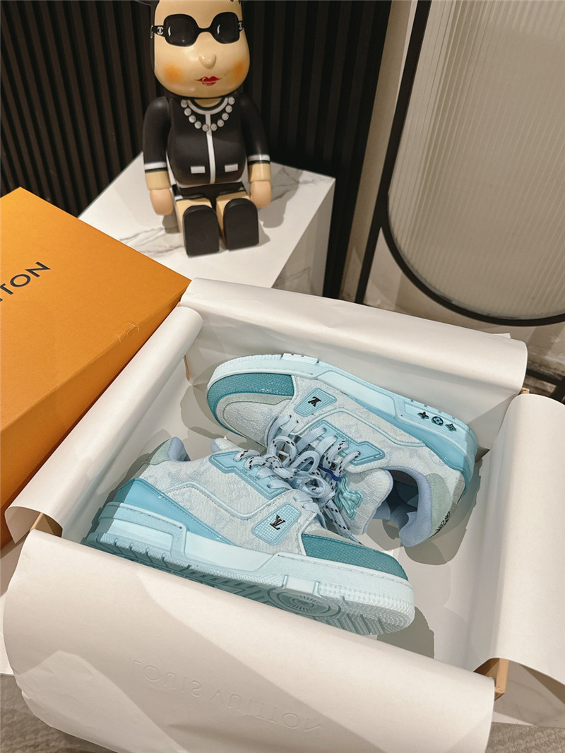 l0vis Vvtt0n lv trainer sneakers blue for women