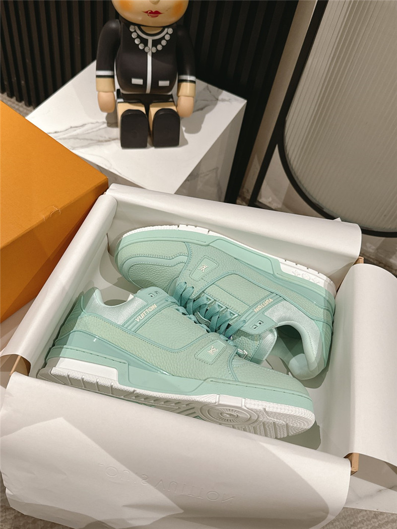 l0vis Vvtt0n lv trainer sneakers light green for women