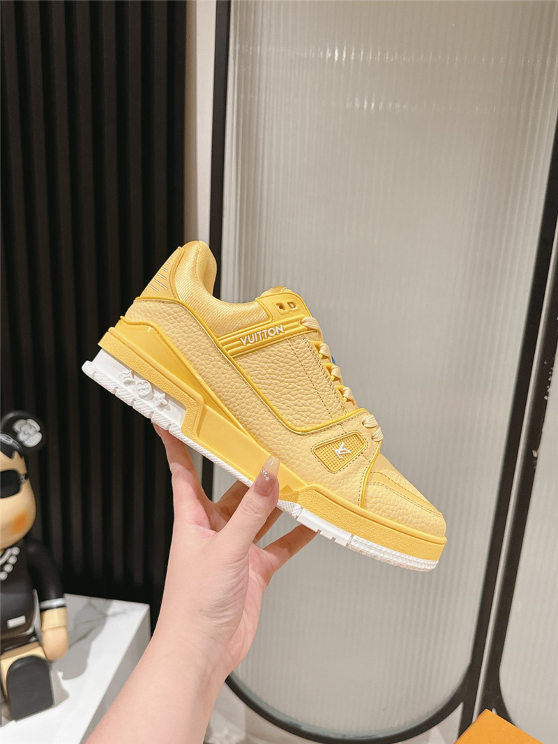 l0vis Vvtt0n lv trainer sneakers yellow for women