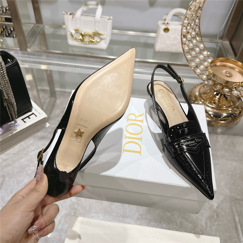 D10r boy slingback pump black