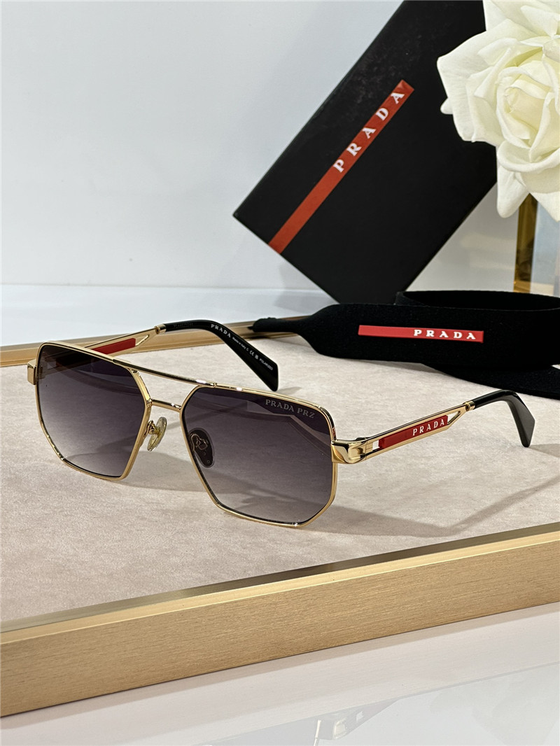 Pra*a classic red silicone logo series sunglasses