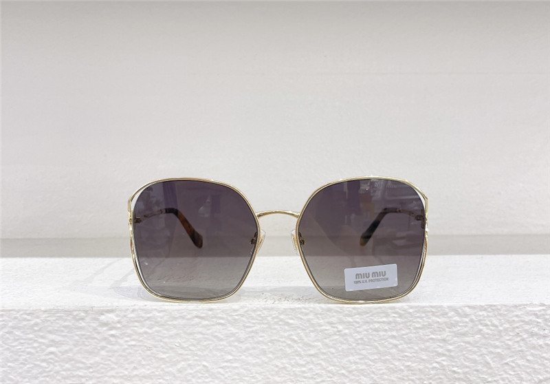 M1um1u square sunglasses frame