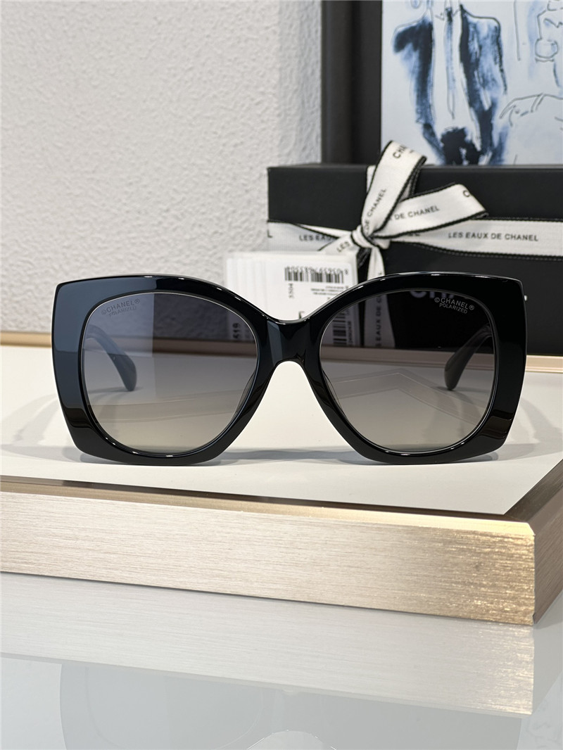 Ch**el stylish heart sunglasses
