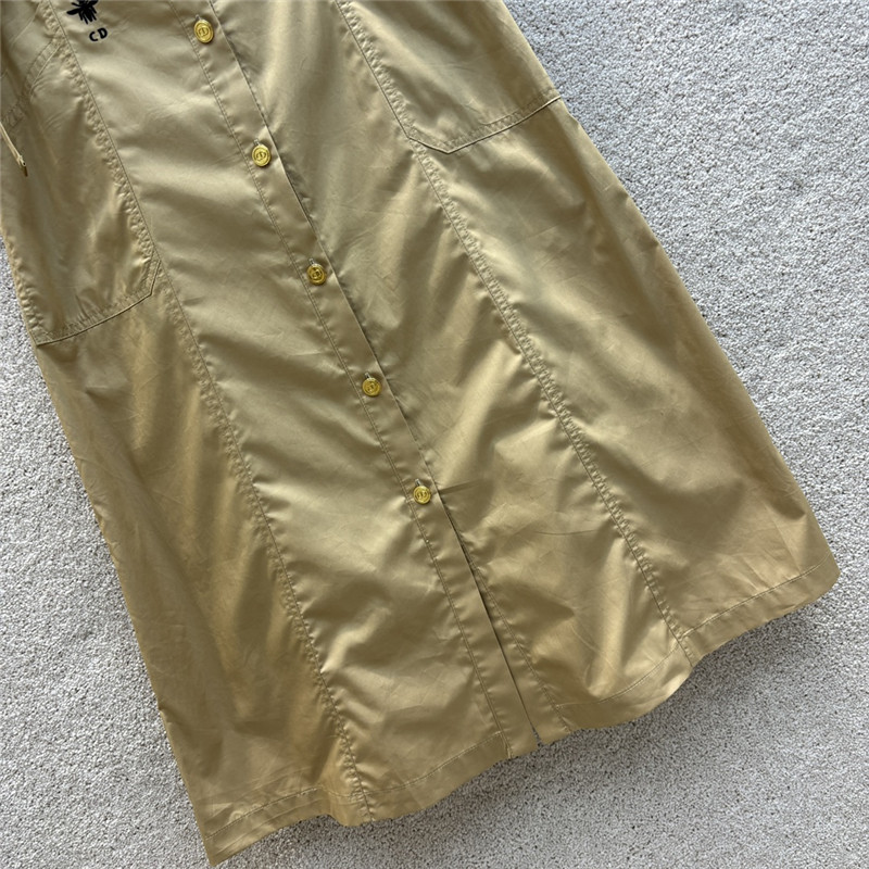 D10r short sleeve button dress replica clothes